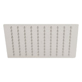 Ducha cuadrada de acero inoxidable 8'' sin brazo